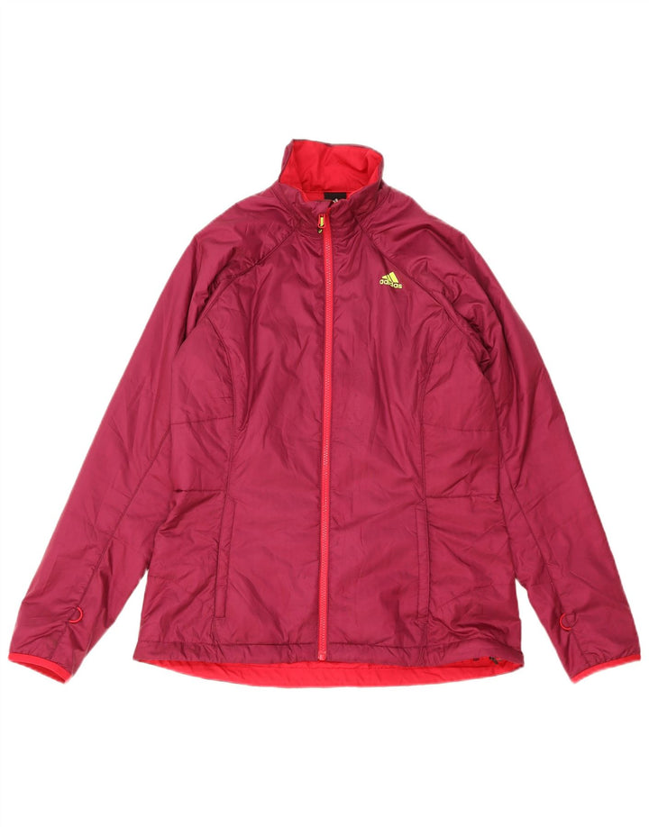 Adidas Doublure rembourrée pour femme UK 16 Large Bordeaux Polyester