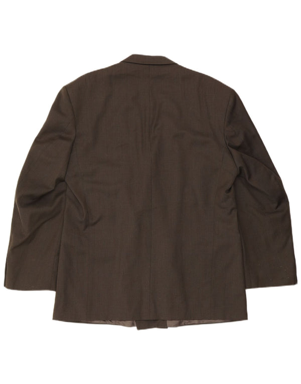 Marks & Spencer Veste blazer croisée pour homme UK 44 XL à carreaux verts