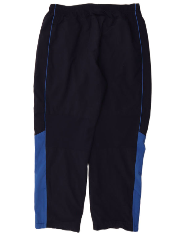 Nike Pantalon de survêtement pour homme XL Bleu marine Colorblock Polyester Sports