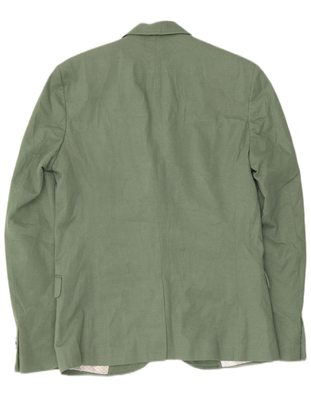 ZARA Veste blazer à 2 boutons pour homme UK 40 Large Vert