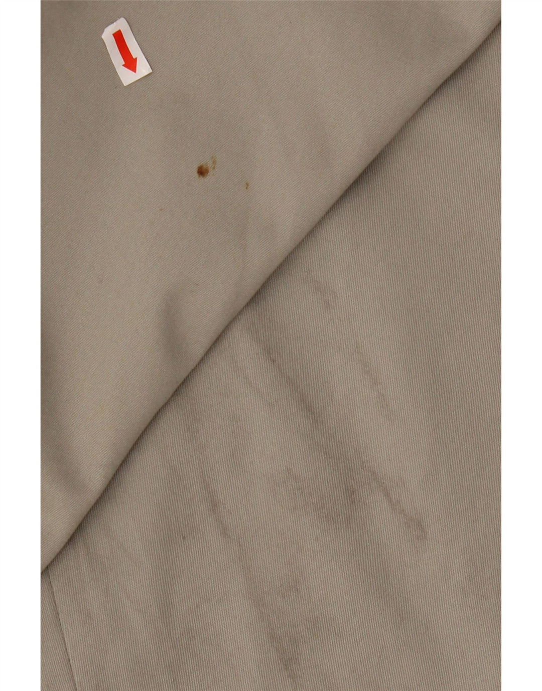 VINTAGE Imperméable Coupe Ample Homme IT 49 Gris Moyen Polyester