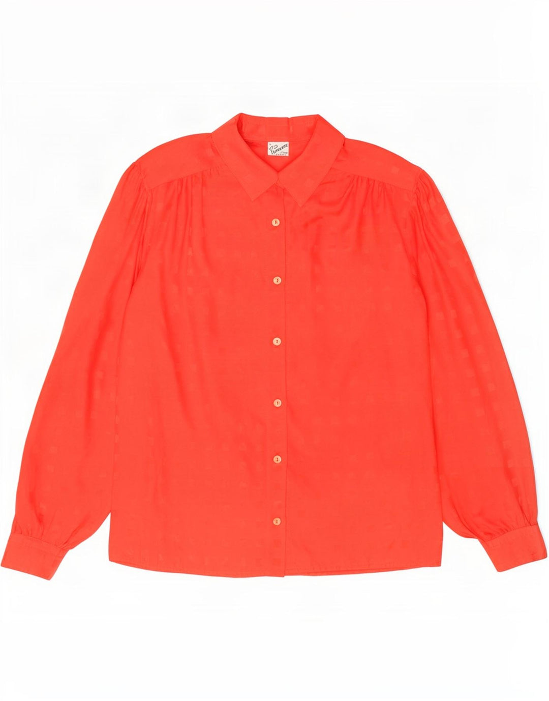Primavera Firenze Chemise Chemisier Femme UK 16 Grand Rouge Géométrique Polyester