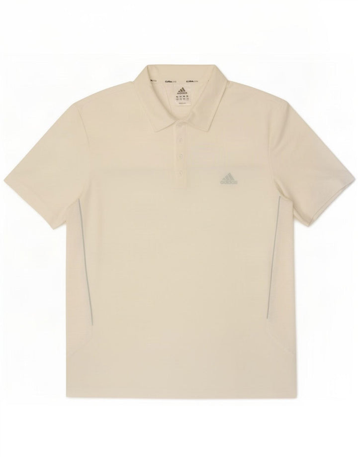 Adidas Polo Climalite pour homme 2XL Blanc Polyester