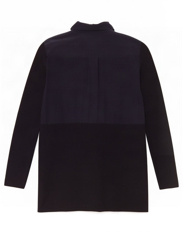 Cos Womens Jumper Dress UK 10 Small Navy Blue Wool