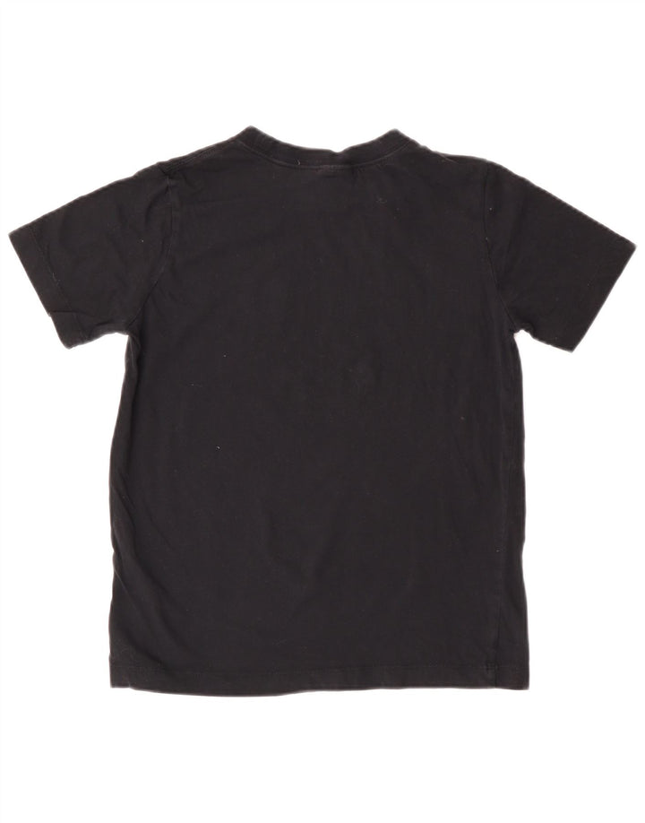 Nike Garçon Graphic T-Shirt Top 10-11 ans Coton Noir Moyen