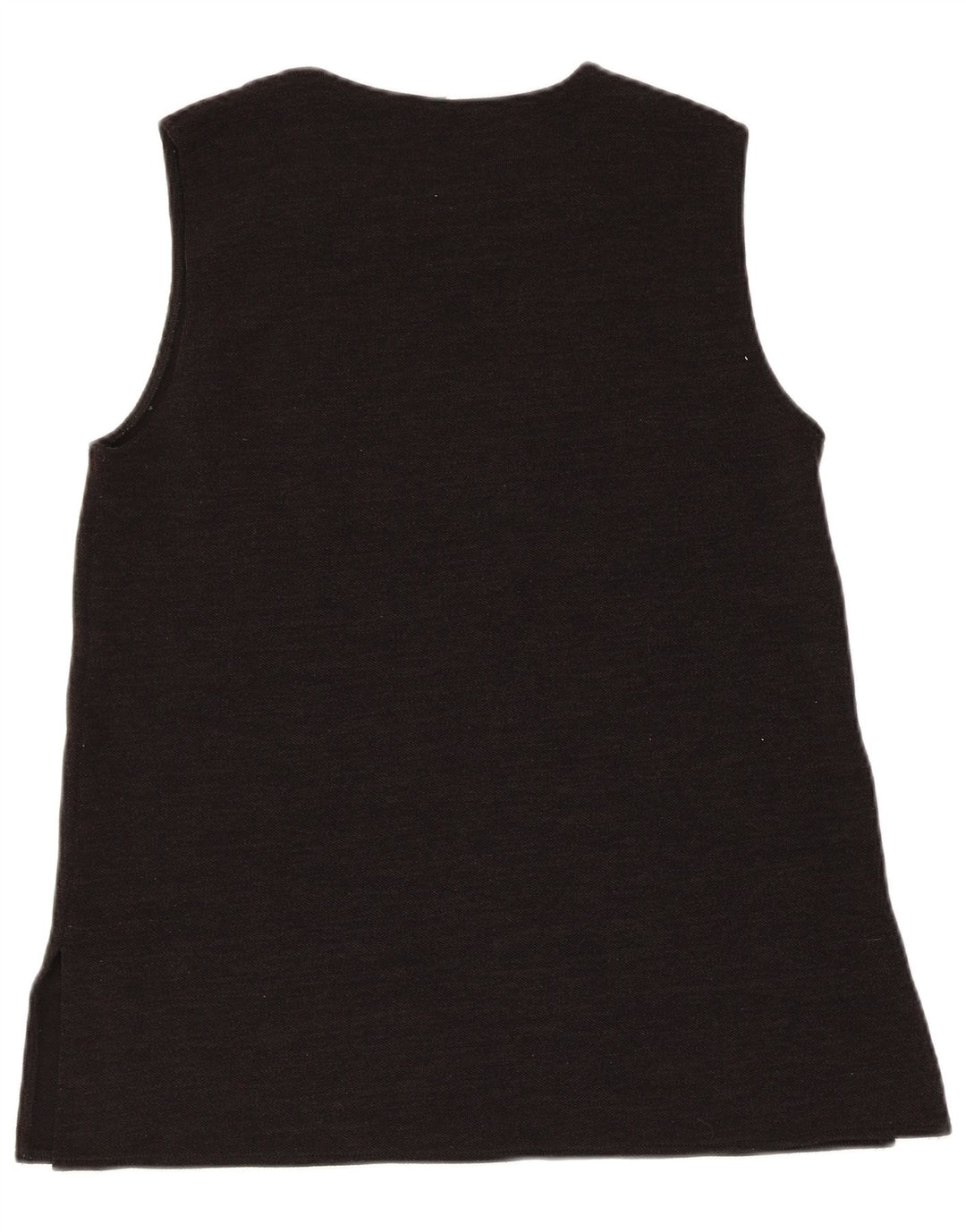 ZARA Femme Débardeur UK 12 Medium Noir