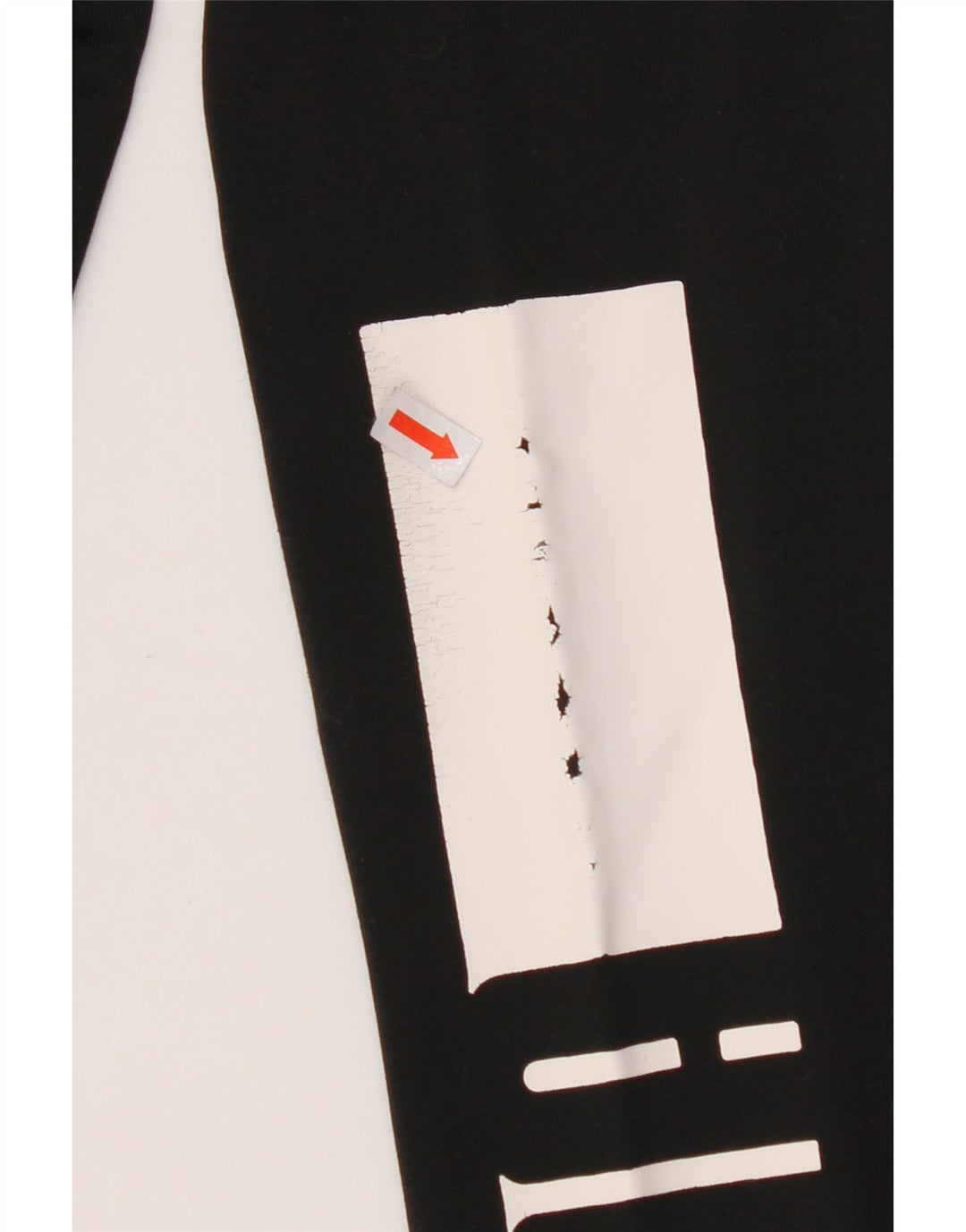 PUMA Legging graphique pour femme UK 8 Small Noir Colourblock