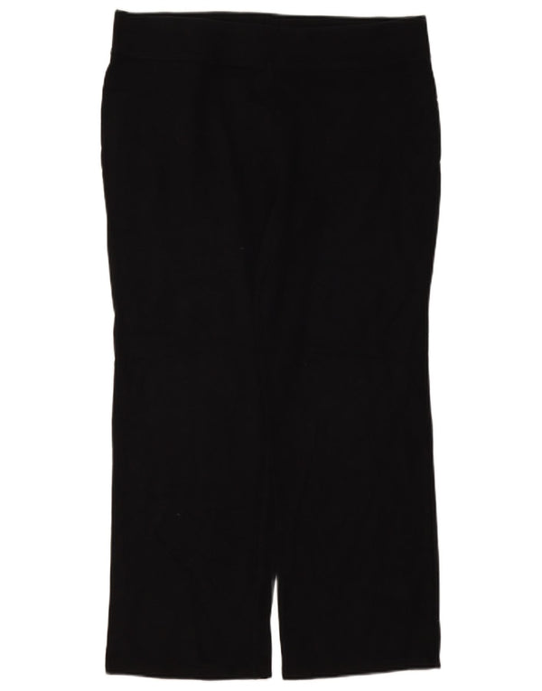 Marks & Spencer Pantalon de survêtement pour femme UK 16 Large Noir Coton