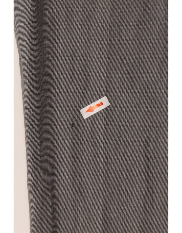 Zara Pantalon Chino Slim Homme EU 38 Medium W30 L33 Gris Polyester