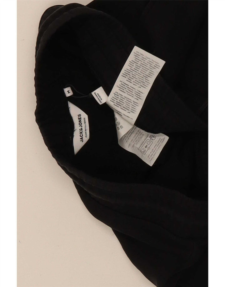 Jack & Jones Pantalon De Survêtement Graphique Joggers Coton Noir Moyen