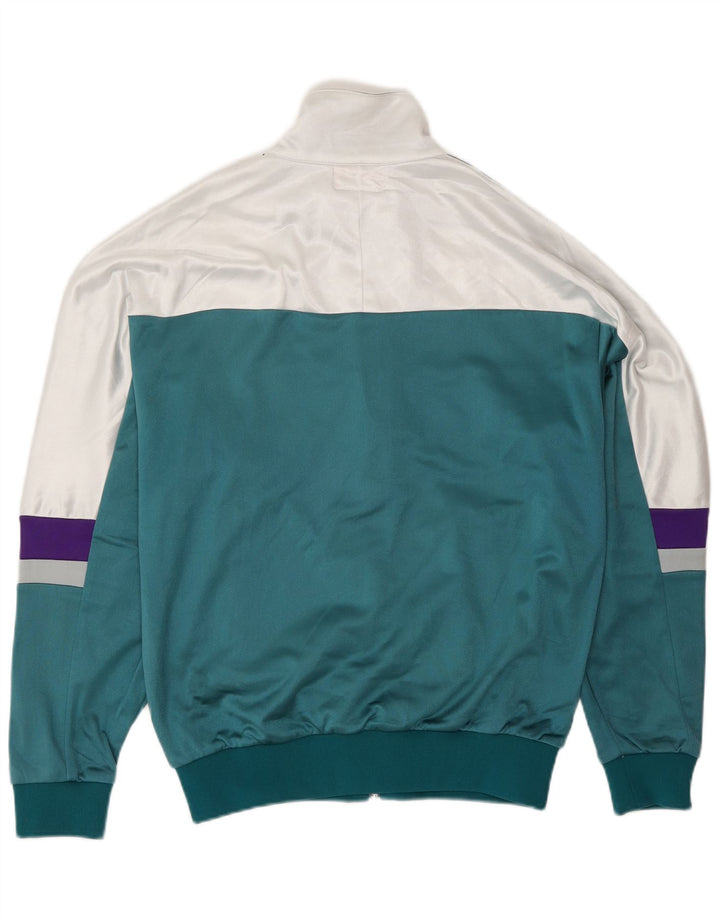 Asics Veste de Survêtement Graphique Homme IT 48 Vert Moyen Colourblock