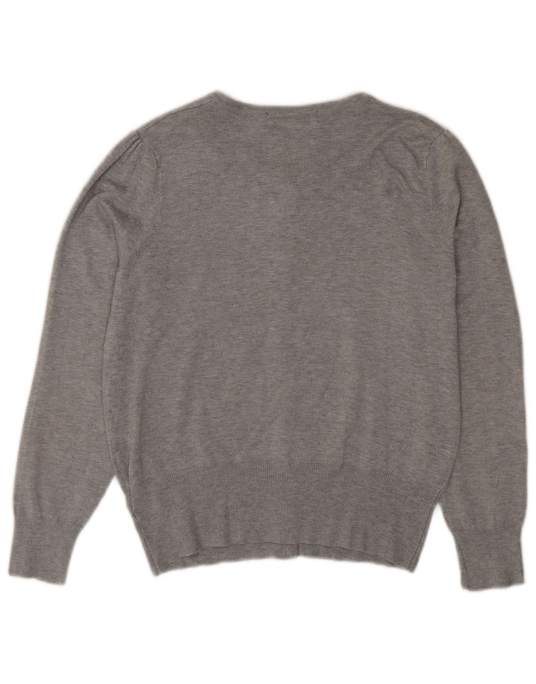 Marks & Spencer Cardigan pour femme en viscose gris moyen UK 42