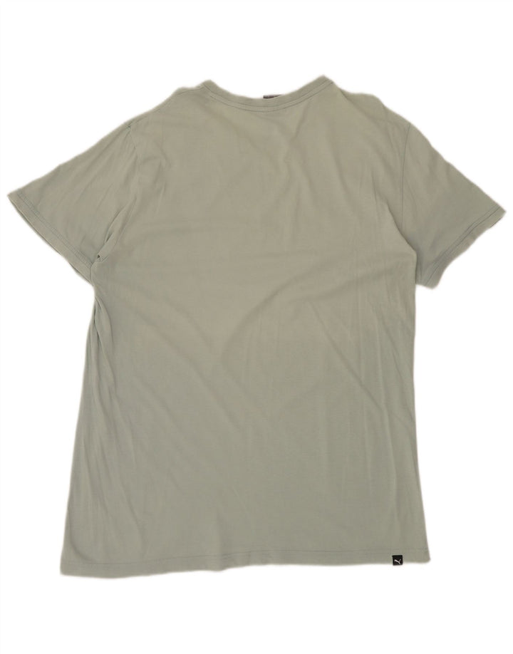 PUMA T-Shirt Homme Grand Bleu
