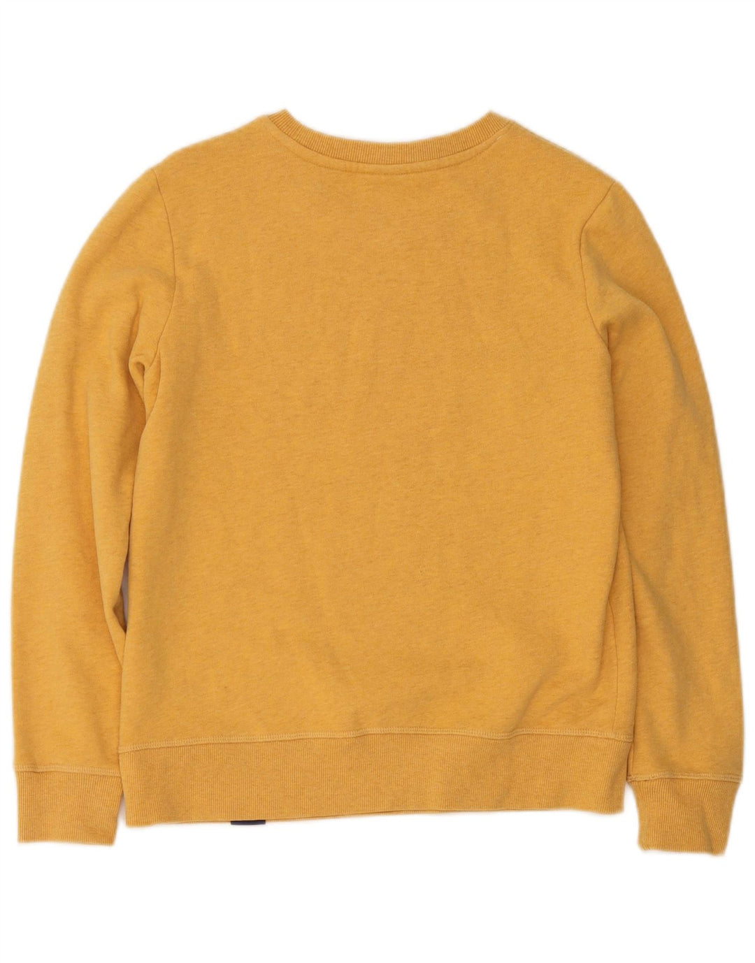 Superdry Pull-over surdimensionné pour femme UK 8 Small Jaune Coton