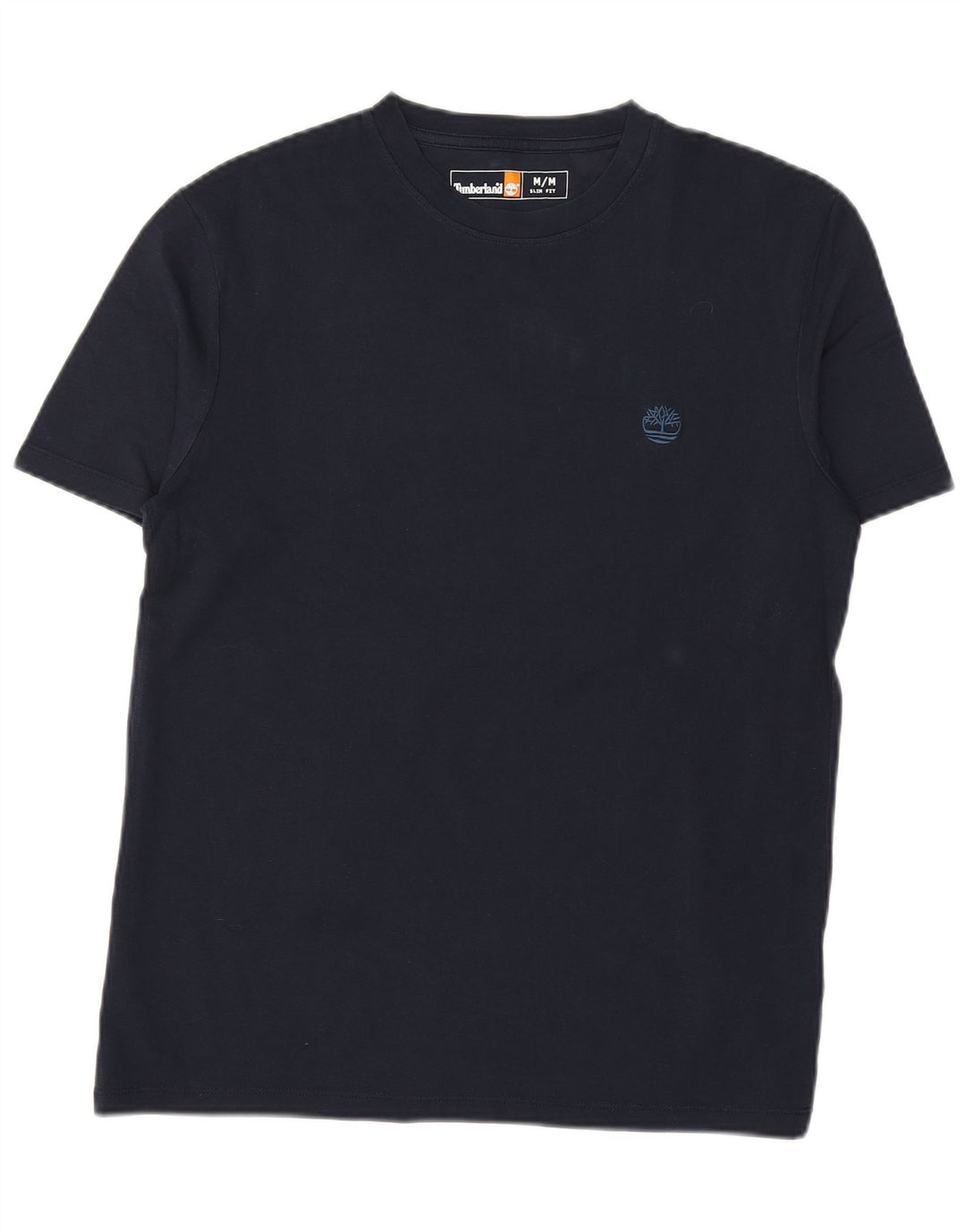 TIMBERLAND T-Shirt Slim Fit Homme Bleu Marine Moyen Coton