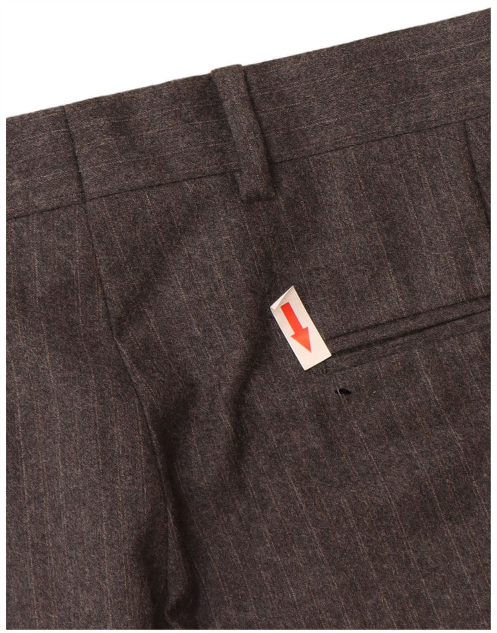 Valentino Costume 2 pièces 3 boutons pour homme IT 48 Medium W32 L29 Gris à fines rayures