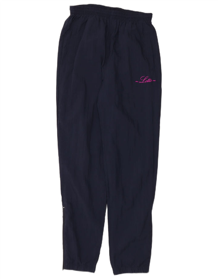 Lotto Pantalon De Survêtement Joggers Homme Bleu Marine Moyen Nylon