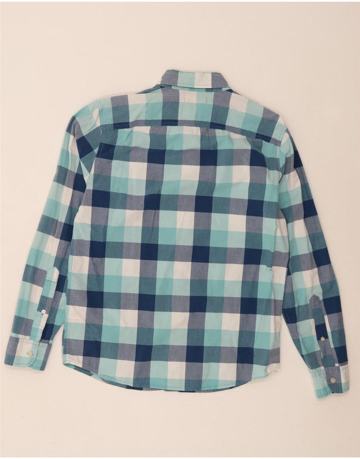 Hollister Chemise Homme Bleu Moyen Check Cotton