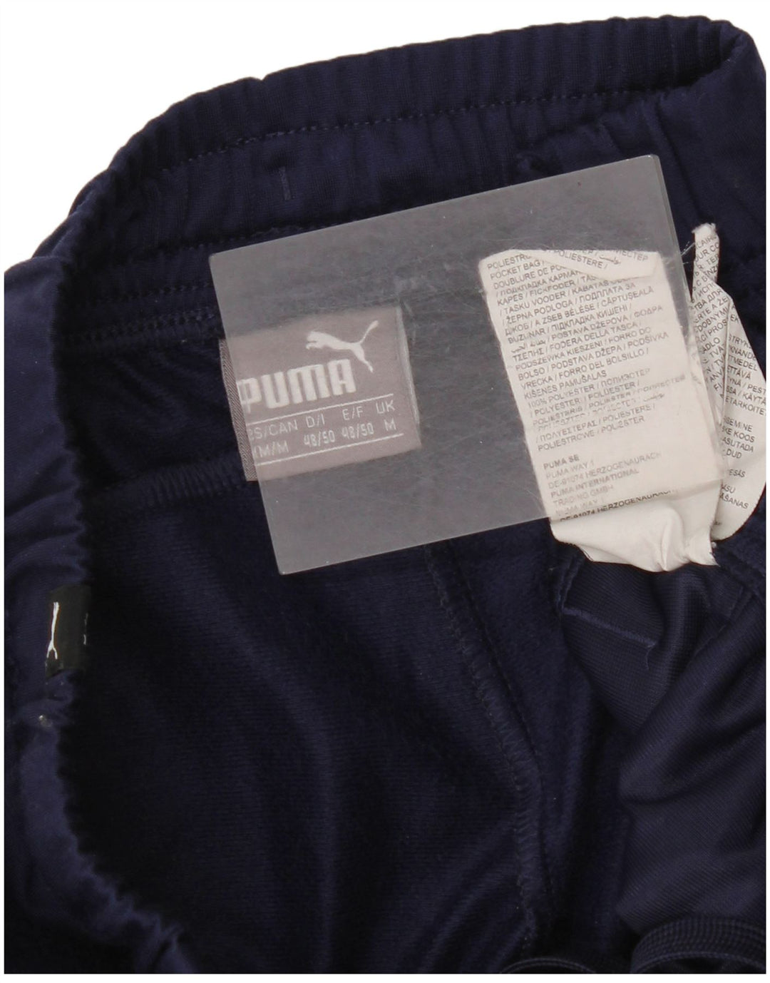 Puma Pantalon de Survêtement Joggers Homme Bleu Marine Moyen Polyester