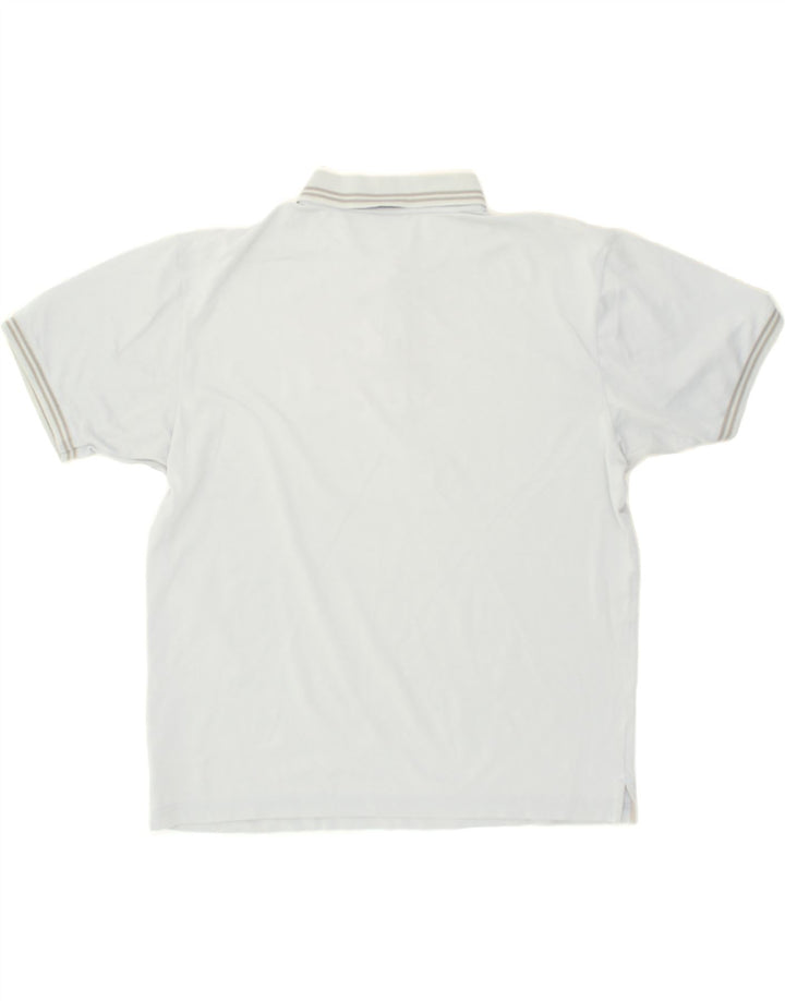 CHAMPION Mens Polo Shirt Large Blue | Vintage Champion | Thrift | Second-Hand Champion | Used Clothing | Messina Hembry 