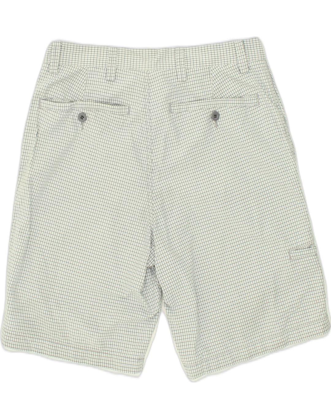 DOCKERS Mens Chino Shorts W30 Medium  Off White Check Cotton Vintage Dockers and Second-Hand Dockers from Messina Hembry 
