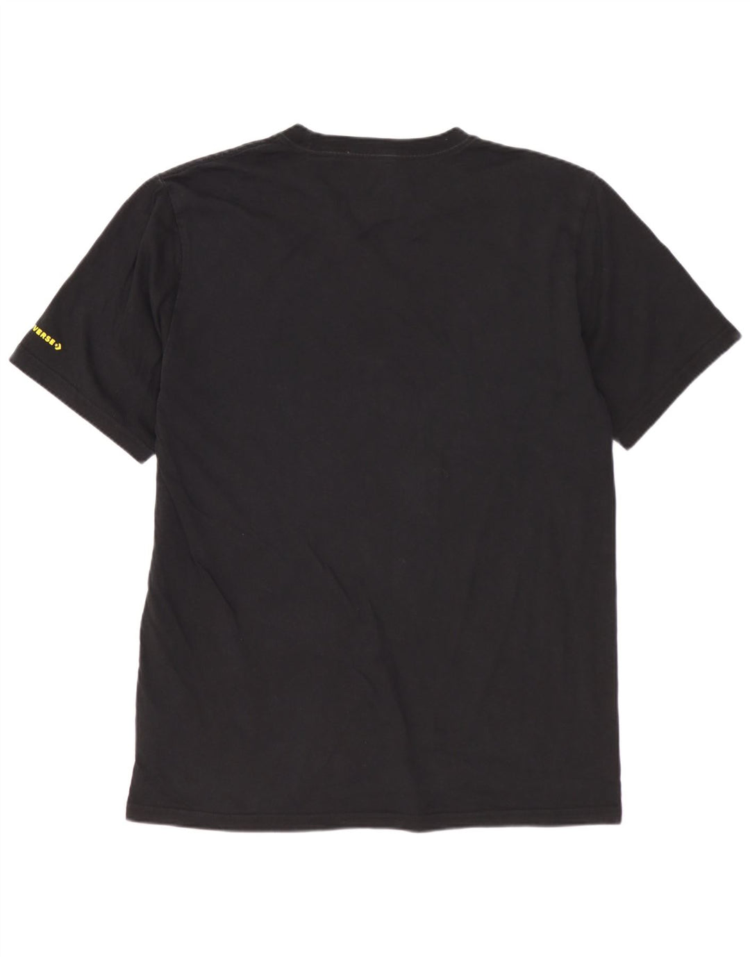 CONVERSE T-Shirt Graphique Homme Noir Moyen Coton Floral