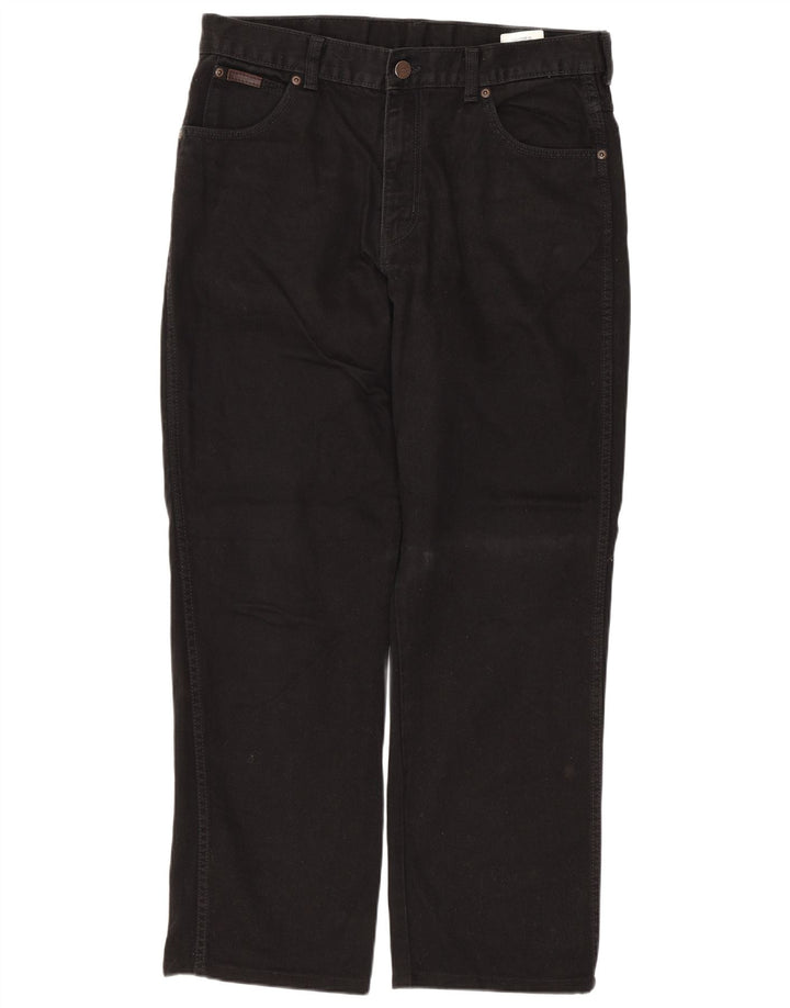 WRANGLER Jean Droit Texas Homme W34 L28 Noir Coton