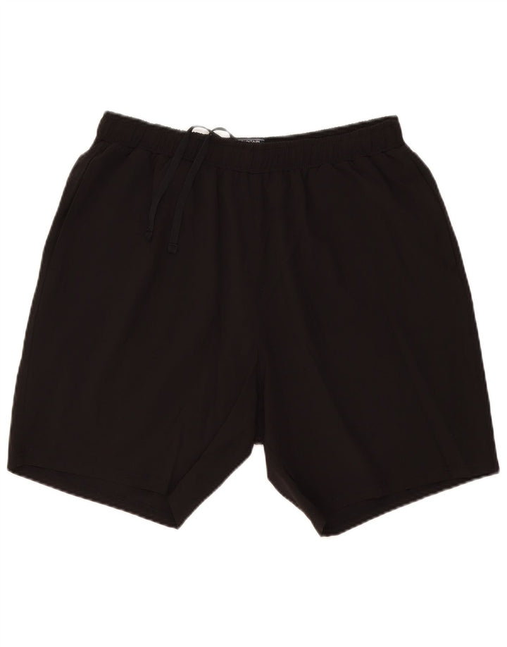Mountain Warehouse Short de sport pour femme UK 14 Large Noir Polyester