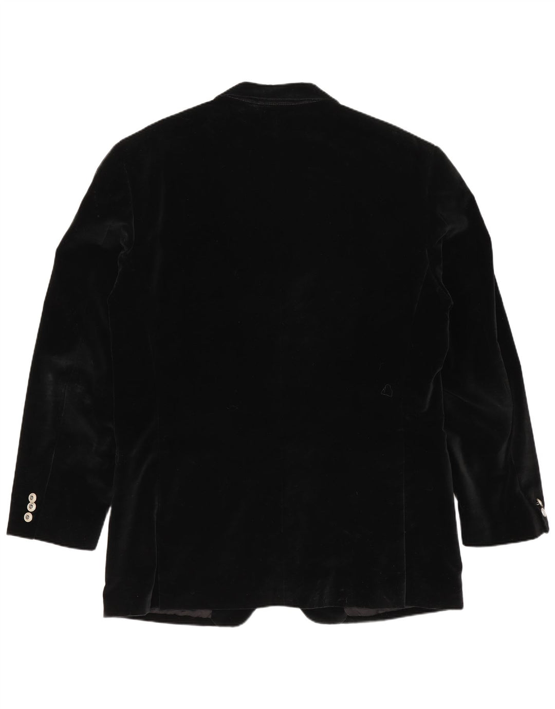 Versace Veste blazer en velours à 4 boutons pour homme IT 52 XL en coton noir