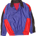 NIKE Veste coupe-vent coupe ample pour homme UK 44 2XL Bleu Colorblock