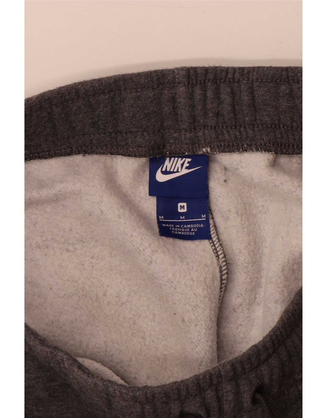 Nike Pantalon de survêtement pour homme en coton moucheté gris moyen