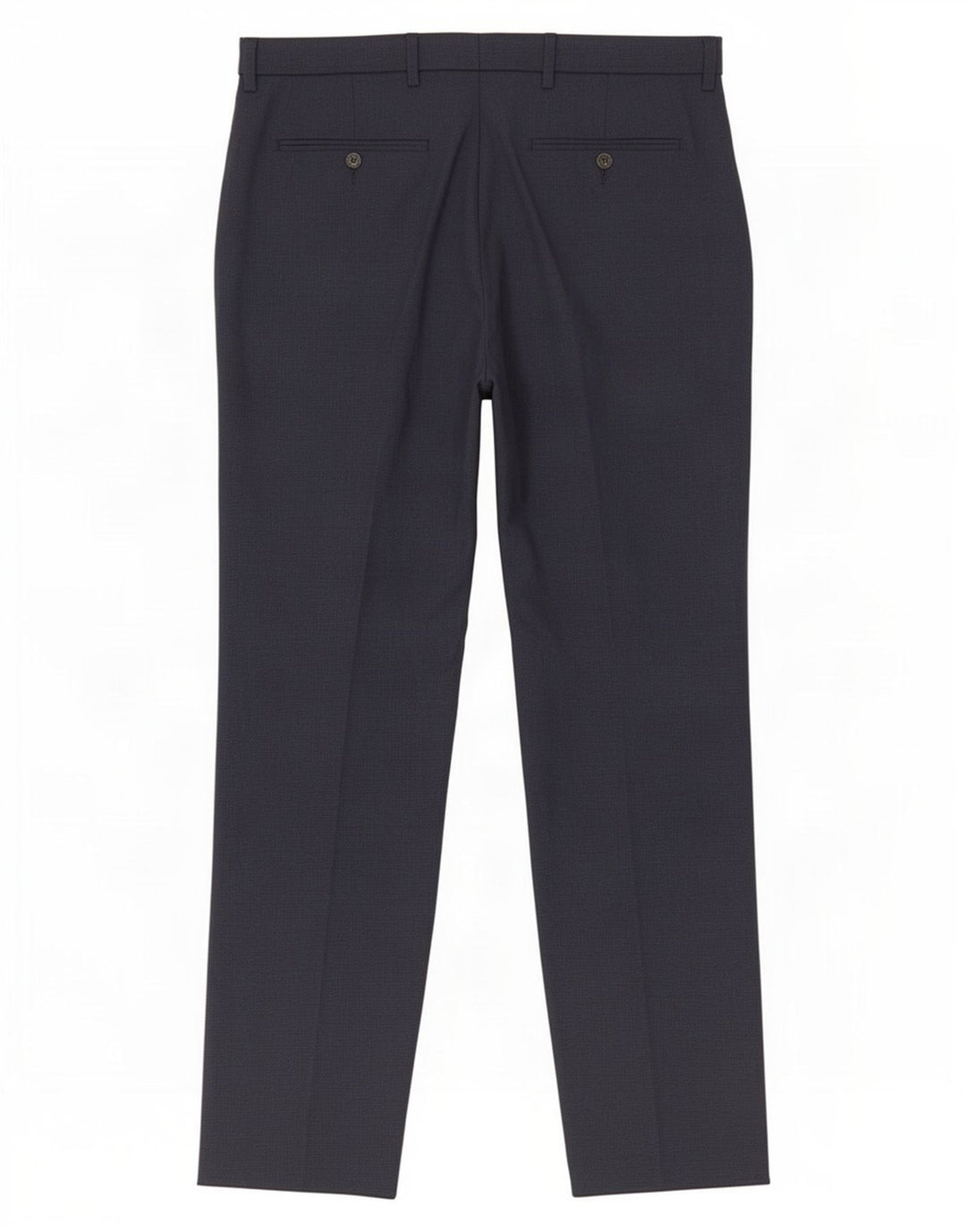 Marks & Spencer Pantalon de costume classique pour homme W34 L30 Bleu marine Polyester