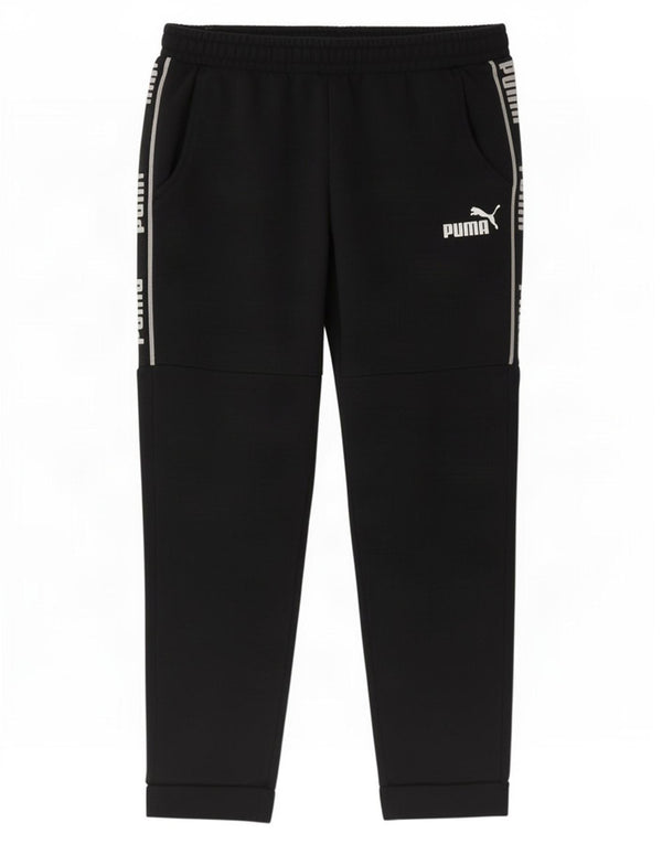 Puma Pantalon de Survêtement Graphique Homme Bleu Marine Large