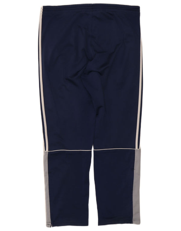 Adidas Pantalon de survêtement pour homme UK 36/38 Small Bleu marine Colourblock