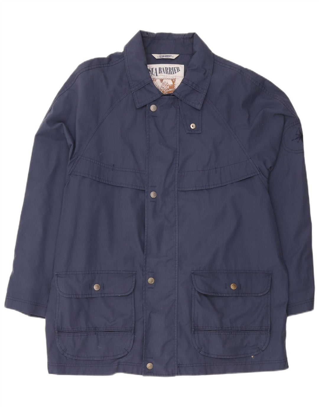 Sea Barrier Veste utilitaire pour homme UK 40 Large Bleu marine