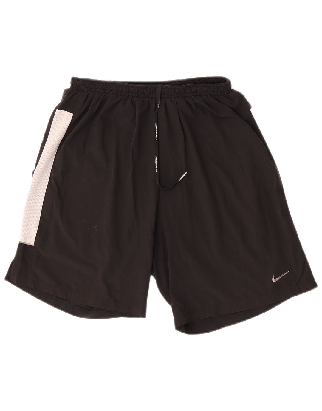Short de sport Nike pour hommes, petit, en polyester color block noir