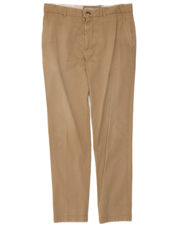 Zara Pantalon Chino Slim Homme EU 42 Large W32 L29 Beige