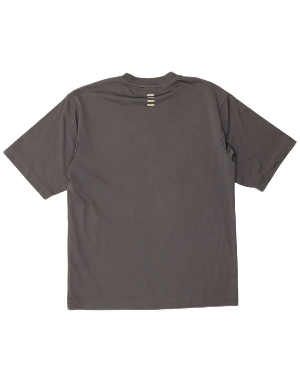Fila T-Shirt Homme Haut Petit Gris Polyester