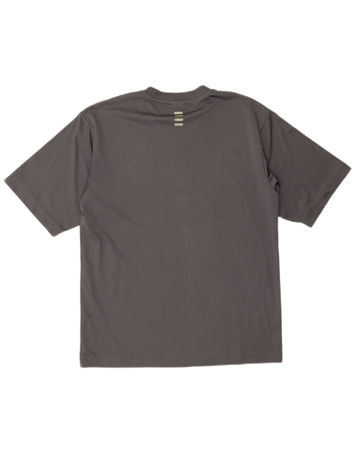 Fila T-Shirt Homme Haut Petit Gris Polyester