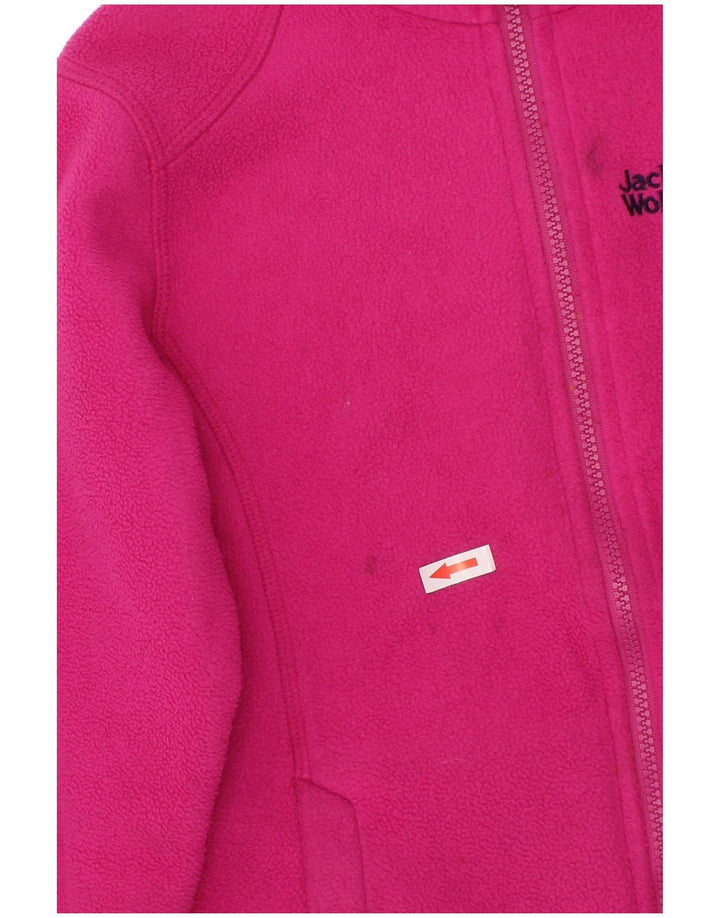 Jack Wolfskin Veste Polaire Fille 9-10 ans Rose Polyester