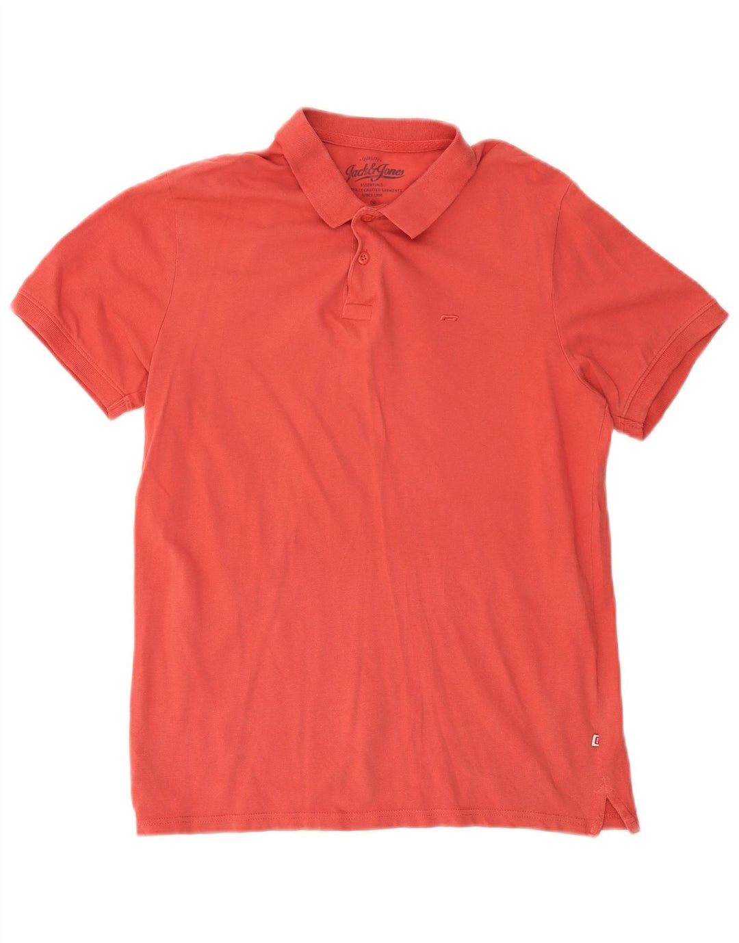 JACK & JONES Polo Homme Rose Moyen Coton