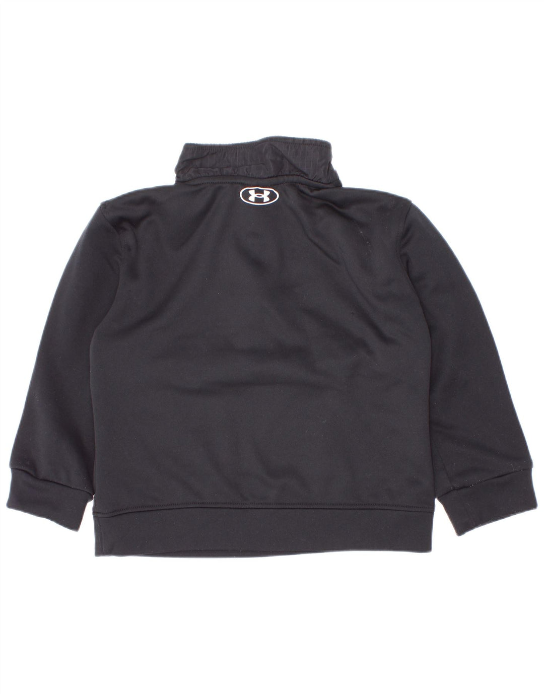 Under Armour Sweat-shirt graphique à col zippé pour garçon 2-3 ans Noir