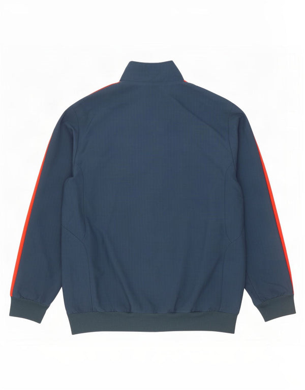 Adidas Munster Rugby Survêtement Top Veste UK 42/44 Grand Bleu
