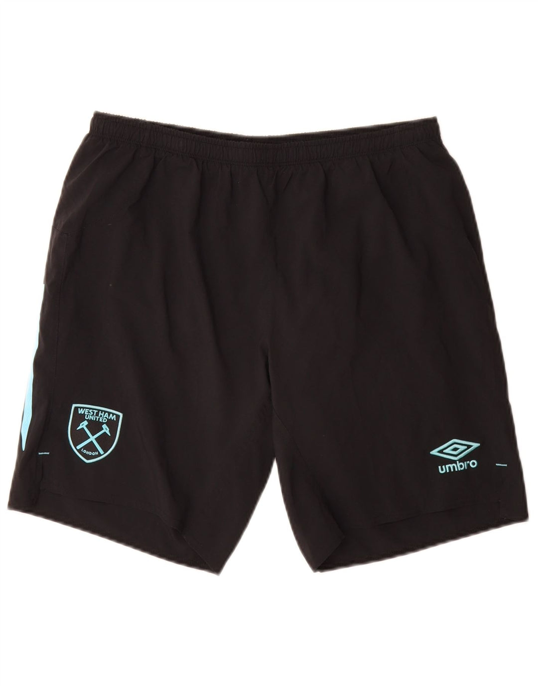 Umbro Short de Sport Homme Noir Moyen Polyester