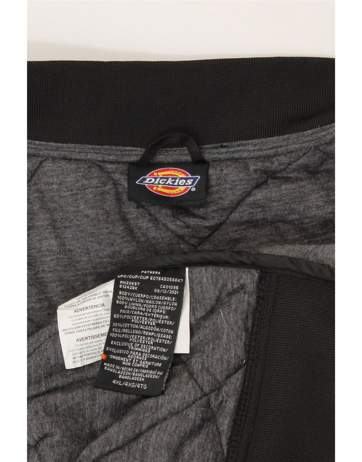DICKIES Veste matelassée pour hommes UK 48 4XL Nylon noir
