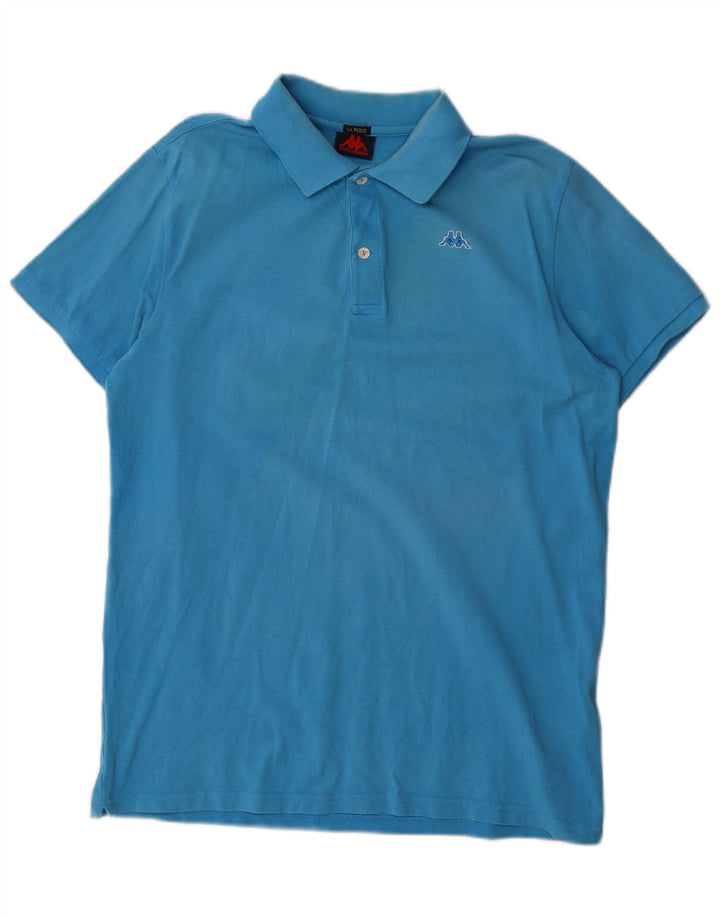 Kappa Polo Homme XL Bleu Coton