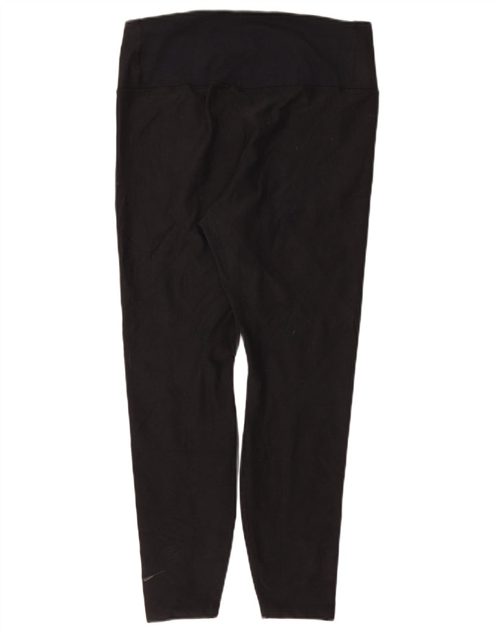 NIKE Legging Dri Fit pour femme UK 18 XL Noir Polyester