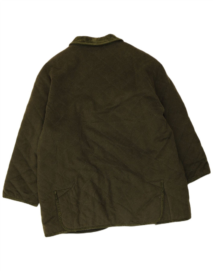 Veste matelassée homme vintage taille 40 grand vert