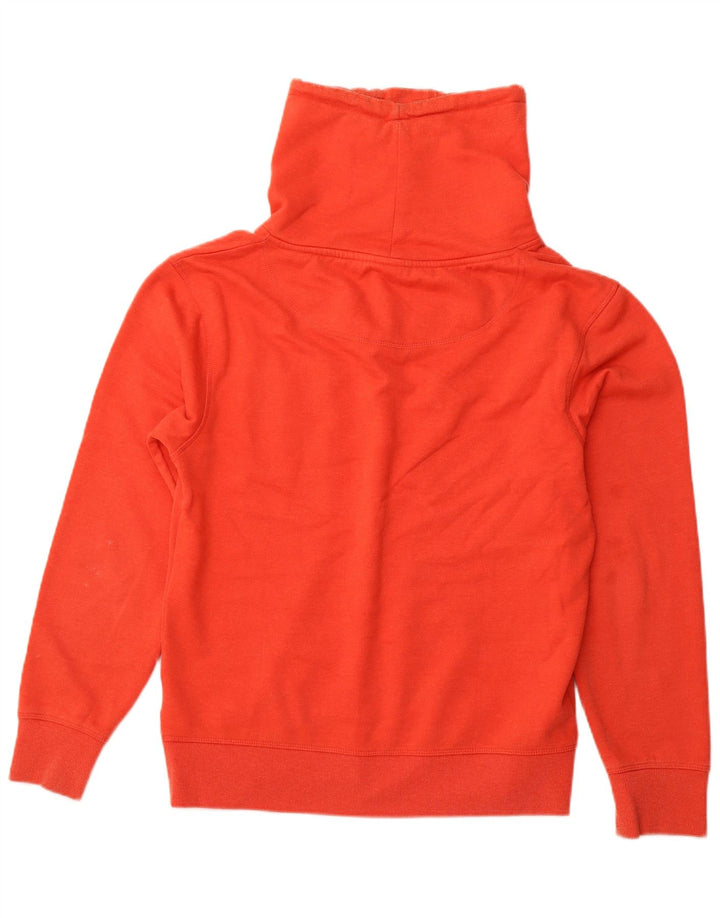 JACK & JONES Sweat-shirt à col roulé pour hommes, grand coton orange