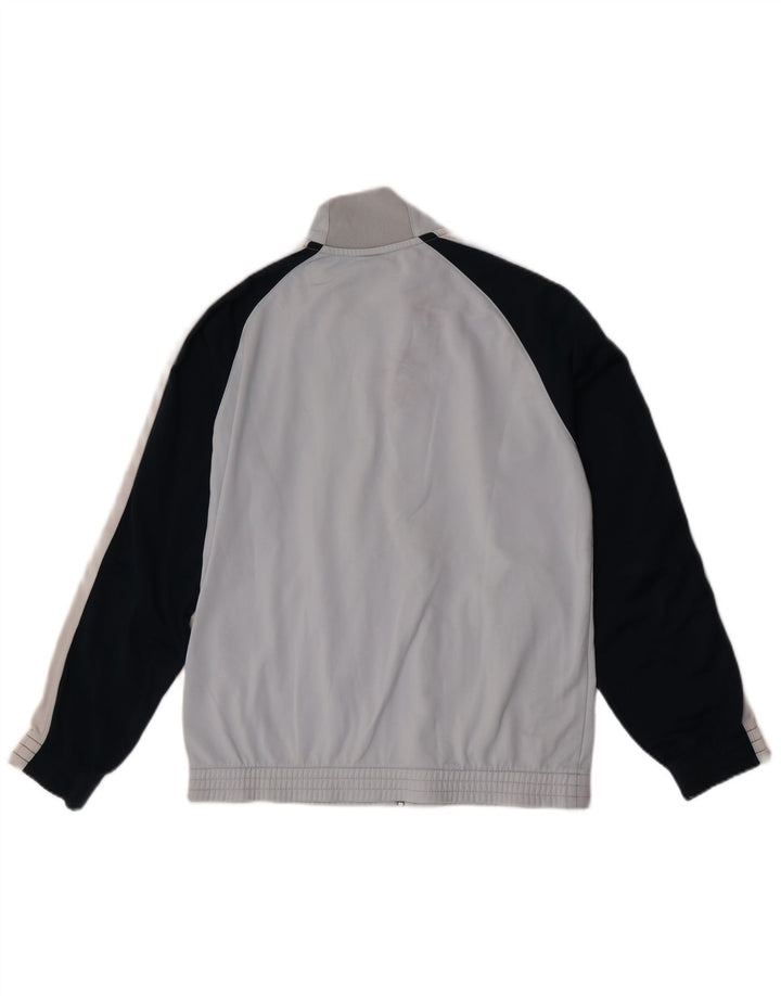 Nike Veste de survêtement pour homme UK 35/37 Petit Bleu Colorblock Polyester